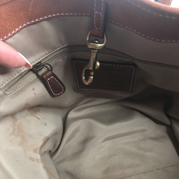 Coach real leather patch work - Picture 3 of 6